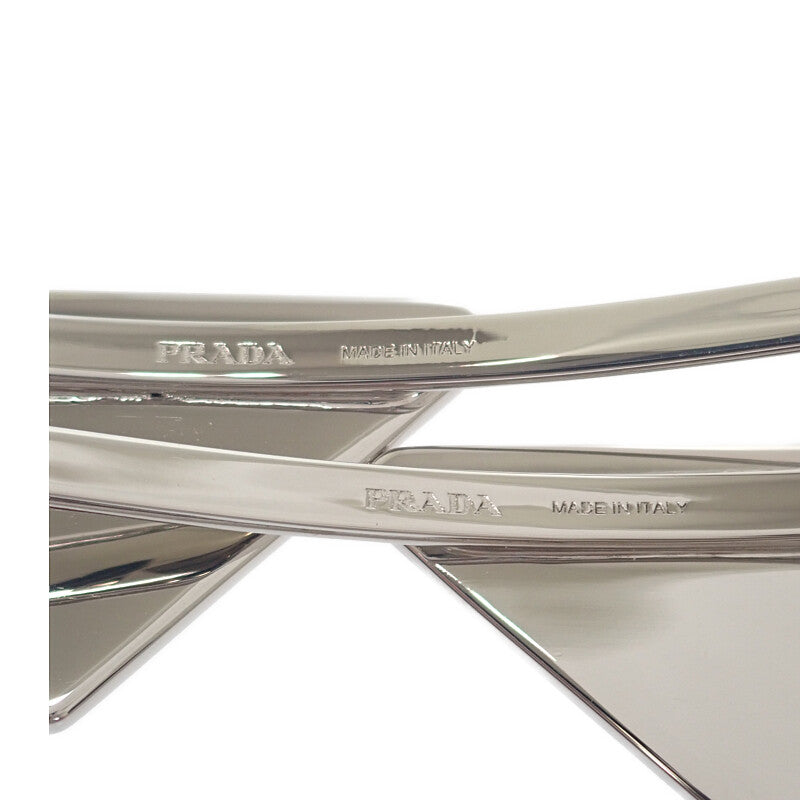 プラダ PRADA ヘアピン 1IF051_2BA6_F0076 ヘアアクセサリー メタル シルバー ライトブルー レディース【中古】【Aランク】