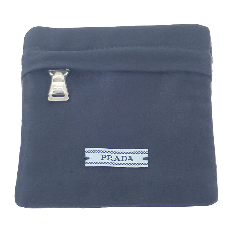 プラダ PRADA ヘアピン 1IF051_2BA6_F0076 ヘアアクセサリー メタル シルバー ライトブルー レディース【中古】【Aランク】