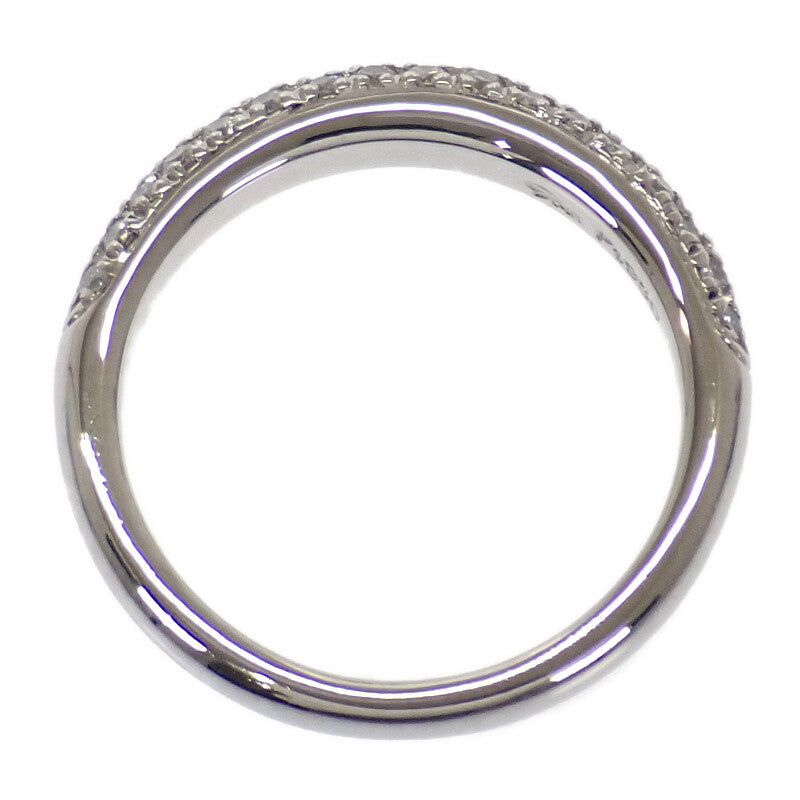スタージュエリー STAR JEWELRY パヴェダイヤ ハーフパヴェ 13号 リング Pt950プラチナ ダイヤモンド レディース【中古】【Aランク】