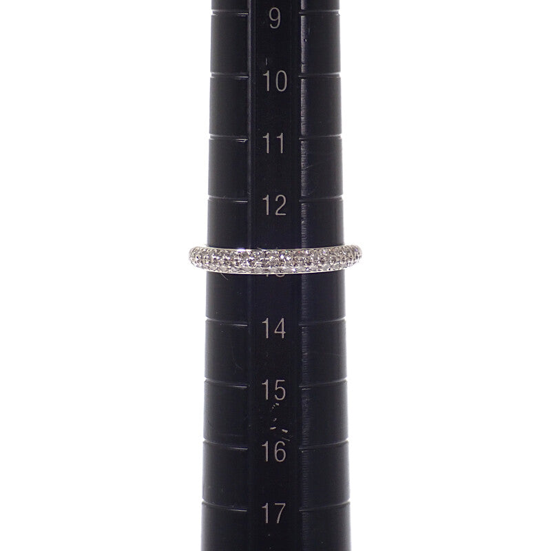 スタージュエリー STAR JEWELRY パヴェダイヤ ハーフパヴェ 13号 リング Pt950プラチナ ダイヤモンド レディース【中古】【Aランク】