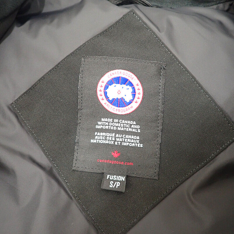 カナダグース CANADA GOOSE フリースタイル クルー S 4154M ダウンベスト ポリエステル ブラック メンズ【中古】【ABランク】