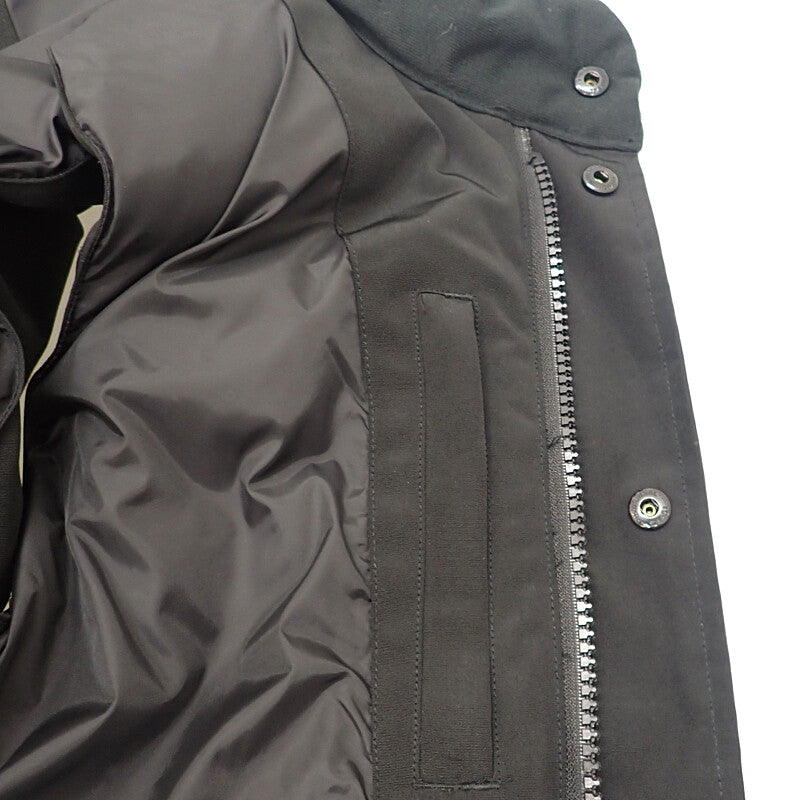 カナダグース CANADA GOOSE フリースタイル クルー S 4154M ダウンベスト ポリエステル ブラック メンズ【中古】【ABランク】