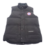 カナダグース CANADA GOOSE フリースタイル クルー S 4154M ダウンベスト ポリエステル ブラック メンズ【中古】【ABランク】