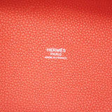 エルメス HERMES ピコタンロック PM ハンドバッグ トートバッグ トリヨン ローズテキサス オレンジ系 シルバー金具 レディース【中古】【Aランク】