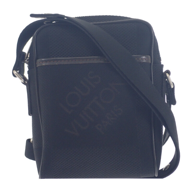 ルイヴィトン LOUIS VUITTON ミニ シタダン M93622 ショルダーバッグ ダミエ ジェアン ブラック メンズ レディース【中古】【Aランク】