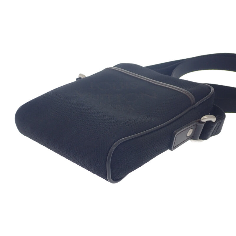 ルイヴィトン LOUIS VUITTON ミニ シタダン M93622 ショルダーバッグ ダミエ ジェアン ブラック メンズ レディース【中古】【Aランク】