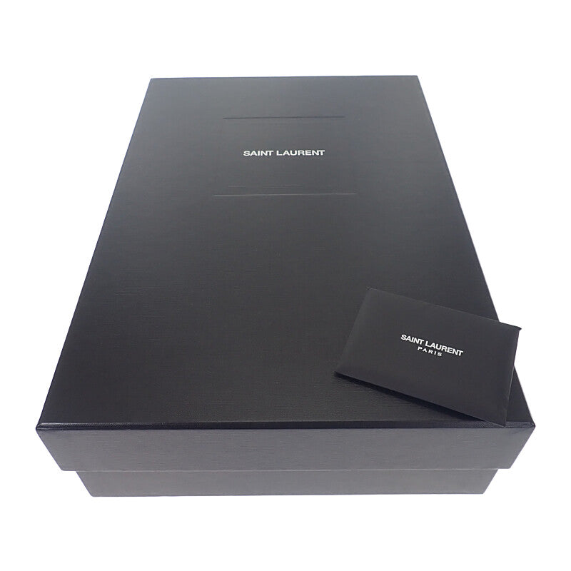 サンローラン SAINT LAURENT ル・サンカセット ホーボー 65722811ZLW ショルダーバッグ ハンドバッグ スウェード ボア ブラウン ゴールド金具 レディース【中古】【ABランク】