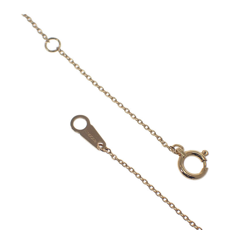 ヴァンドーム VANDOME Y字デザイン ネックレス K18イエローゴールド ダイヤモンド レディース【中古】【Aランク】