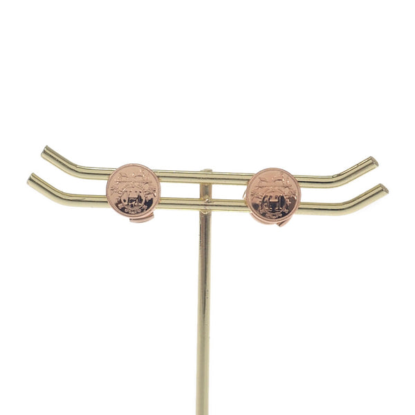 エルメス HERMES エクスリブリスTPM H120544B 00 ピアス K18ピンクゴールド レディース メンズ【中古】【Aランク】