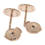 エルメス HERMES エクスリブリスTPM H120544B 00 ピアス K18ピンクゴールド レディース メンズ【中古】【Aランク】