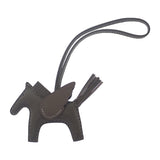 エルメス HERMES ロデオチャームPM ペガサス W刻印 バッグチャーム アニョーミロ ソーエトゥープ ブラウン系 レディース【中古】【Sランク】