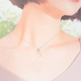 ティファニー TIFFANY&Co. パロマピカソ オリーブリーフ パール ペンダント 60022345 ネックレス シルバー925 パール ホワイト レディース【中古】【Aランク】