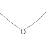 ティファニー TIFFANY&Co. メトロホースシューペンダント ネックレス K18ホワイトゴールド ダイヤモンド レディース【中古】【Aランク】