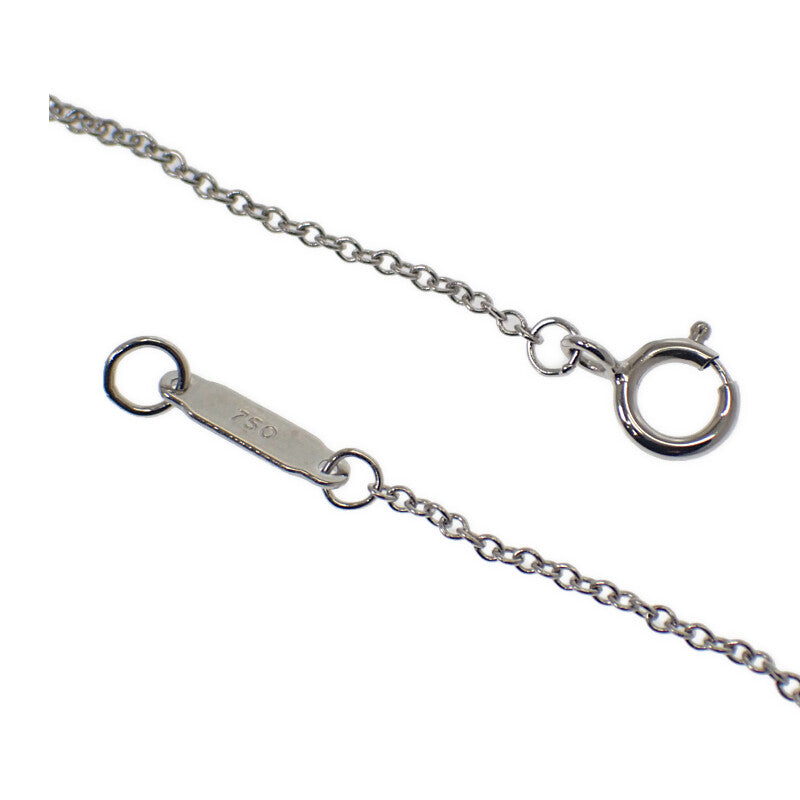 ティファニー TIFFANY&Co. メトロホースシューペンダント ネックレス K18ホワイトゴールド ダイヤモンド レディース【中古】【Aランク】