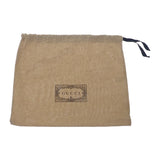 グッチ GUCCI ベルトバッグ ラージ 767934 ボディバッグ GGリサイクルポリエステル ブラック グレー シルバー金具 メンズ【中古】【Aランク】