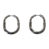 ティファニー TIFFANY&Co. ロック ミディアム 72342879 ピアス K18ホワイトゴールド レディース【中古】【Aランク】