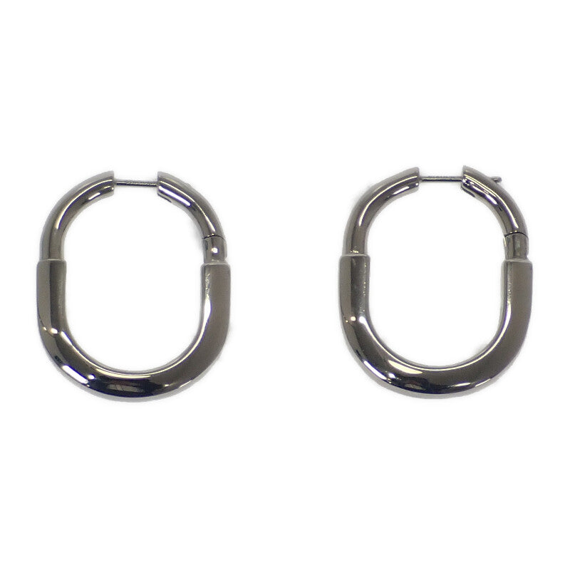 ティファニー TIFFANY&Co. ロック ミディアム 72342879 ピアス K18ホワイトゴールド レディース【中古】【Aランク】