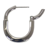 ティファニー TIFFANY&Co. ロック ミディアム 72342879 ピアス K18ホワイトゴールド レディース【中古】【Aランク】