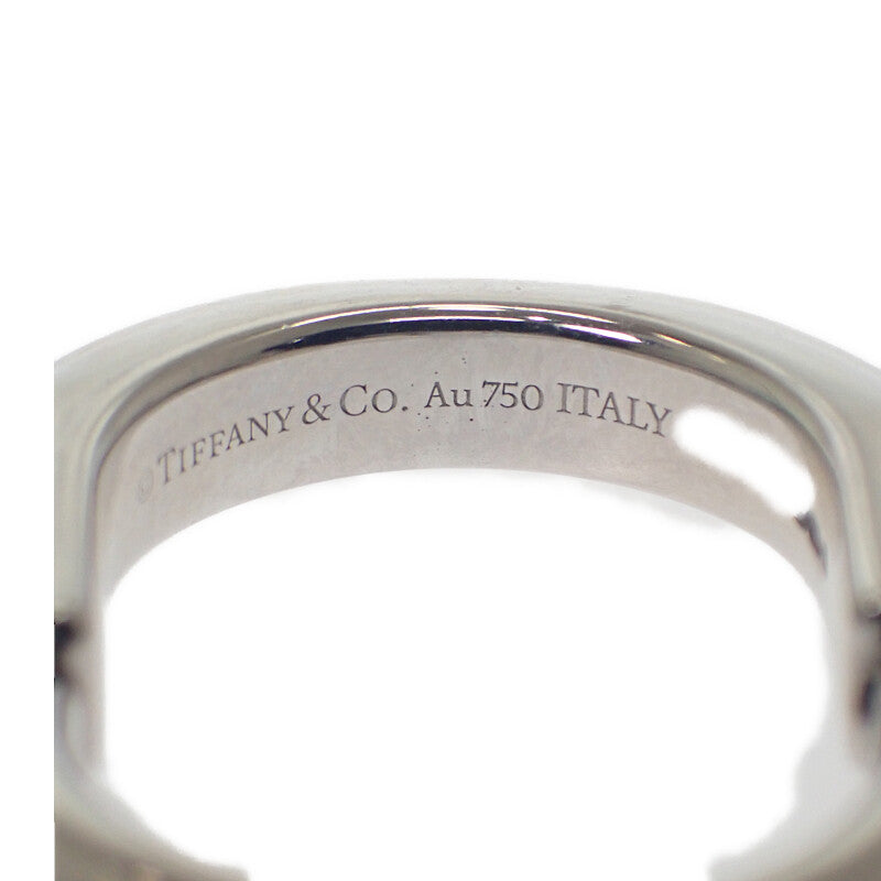 ティファニー TIFFANY&Co. ロック ミディアム 72342879 ピアス K18ホワイトゴールド レディース【中古】【Aランク】