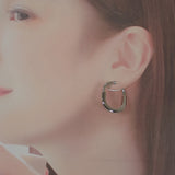 ティファニー TIFFANY&Co. ロック ミディアム 72342879 ピアス K18ホワイトゴールド レディース【中古】【Aランク】