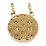 ルイヴィトン LOUIS VUITTON コリエ・LtoV M69643 ネックレス メタル ゴールド シルバー レディース【中古】【ABランク】