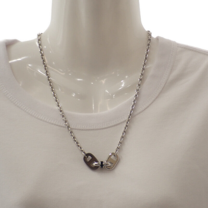 エルメス HERMES マイヨン ネックレス メタル バッファローホーン