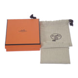 エルメス HERMES マイヨン ネックレス メタル バッファローホーン シルバー ブラック レディース メンズ【中古】【Aランク】