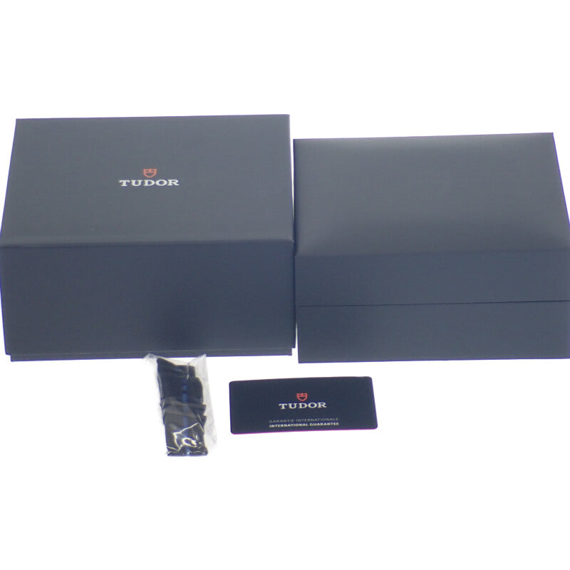 チューダー TUDOR ブラックベイ セラミック M79210CNUー0007 腕時計 セラミック ラバー 自動巻き ブルー文字盤 メンズ【中古】【Sランク】