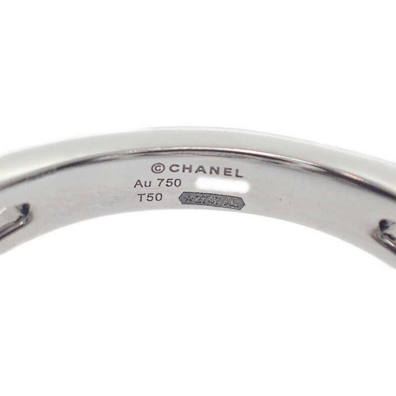 シャネル CHANEL カメリア ダイヤ 10号 50 J10807 リング K18ホワイトゴールド ダイヤモンド 約10号 レディース【中古】【Aランク】