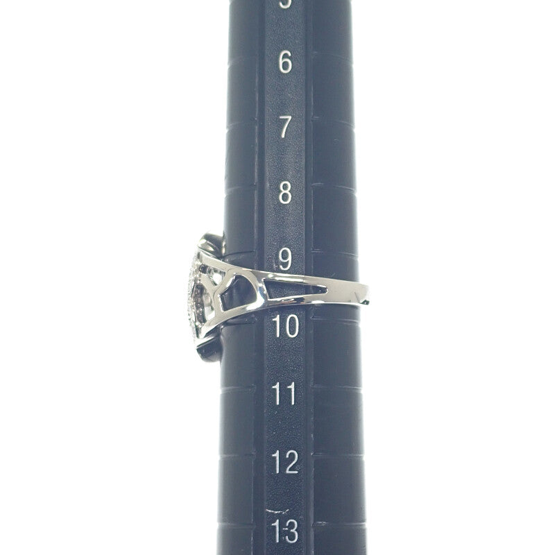 シャネル CHANEL カメリア ダイヤ 10号 50 J10807 リング K18ホワイトゴールド ダイヤモンド 約10号 レディース【中古】【Aランク】