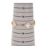 ヴァンクリーフ＆アーペル Van Cleef & Arpels ヴィンテージアルハンブラ ブレスレット K18イエローゴールド マザーオブパール レディース【中古】【Aランク】