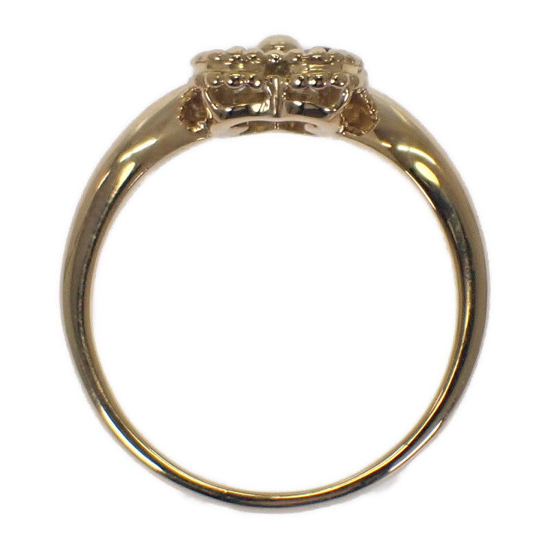 ヴァンクリーフ＆アーペル Van Cleef & Arpels アルノ 12号 リング K18イエローゴールド ダイヤモンド #52 レディース【中古】【Aランク】