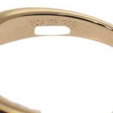 ヴァンクリーフ＆アーペル Van Cleef & Arpels アルノ 12号 リング K18イエローゴールド ダイヤモンド #52 レディース【中古】【Aランク】