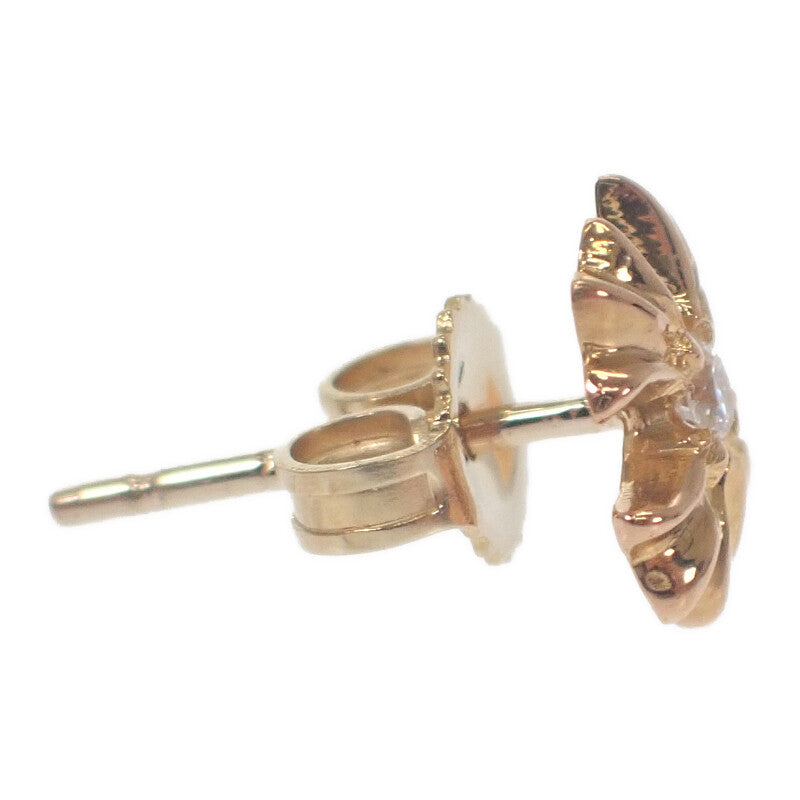 クロムハーツ CHROME HEARTS CH プラス スタッド 片耳 2378-304-6020-9100 ピアス ダイヤモンド K22イエローゴールド メンズ レディース【中古】【Aランク】