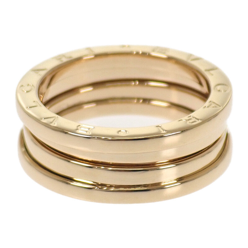 ブルガリ BVLGARI B-zero1 3バンド 15号 リング K18イエローゴールド 55 レディース【中古】【Aランク】