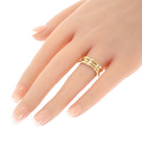 ブルガリ BVLGARI B-zero1 3バンド 15号 リング K18イエローゴールド 55 レディース【中古】【Aランク】