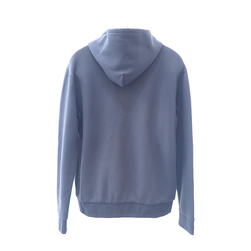 ルイヴィトン LOUIS VUITTON エンブロイダード ジップジャージーフーディ XL 1AFRB3 パーカー コットン グレー メンズ【中古】【ABランク】