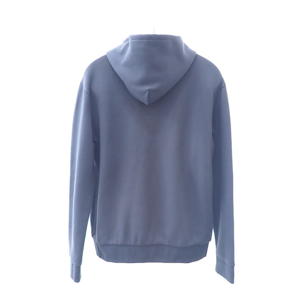 ルイヴィトン LOUIS VUITTON エンブロイダード ジップジャージーフーディ XL 1AFRB3 パーカー コットン グレー メンズ【中古】【ABランク】