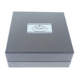 プラダ PRADA プレックス ヘアクリップ 1IF159_2CN4_F0304 ヘアアクセサリー エナメルメタル アイボリー ゴールド レディース【中古】【Aランク】