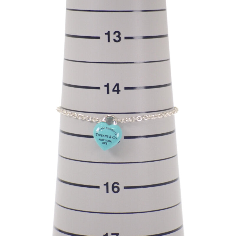 ティファニー TIFFANY&Co. リターントゥティファニー フルハートブレス 74956793 ブレスレット シルバー925 ブルー シルバー レディース【中古】【Aランク】