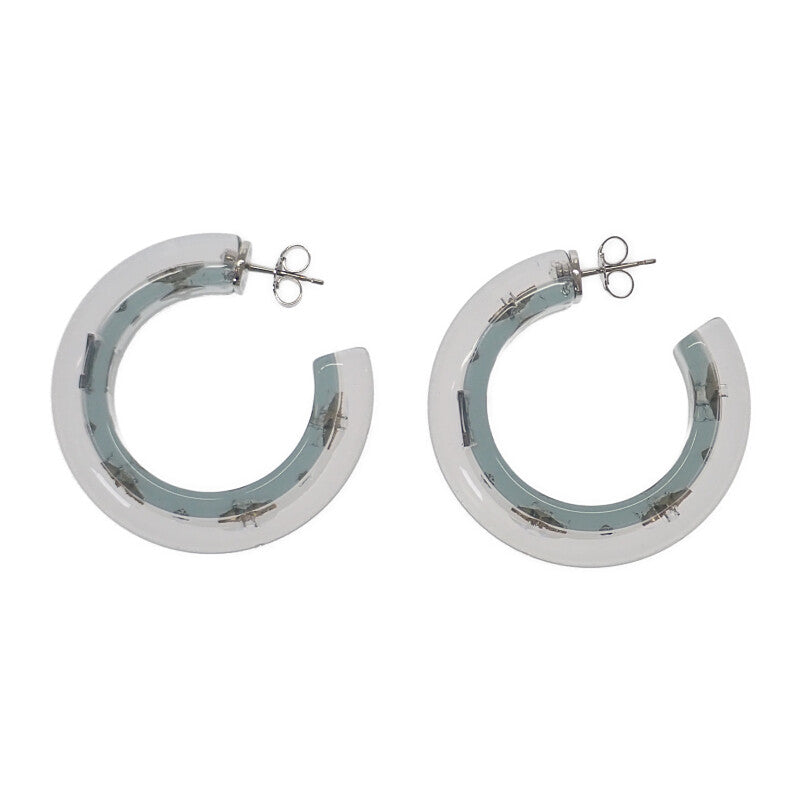 ルイヴィトン LOUIS VUITTON ピアス・LVスパークス M02817 ピアス レジン/ストラス ブルー シルバー金具 レディース【中古】【Aランク】