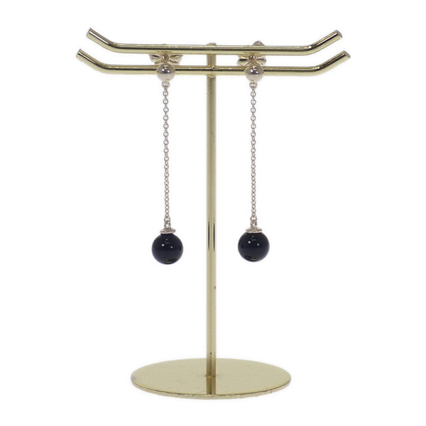 ティファニー TIFFANY&Co. チェーン ピアス シルバー925 オニキス ブラック レディース【中古】【Aランク】