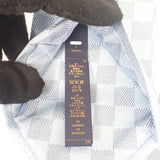 ルイヴィトン LOUIS VUITTON ダミエクラシック M78754 ネクタイ シルク ブルークレール メンズ【中古】【Aランク】