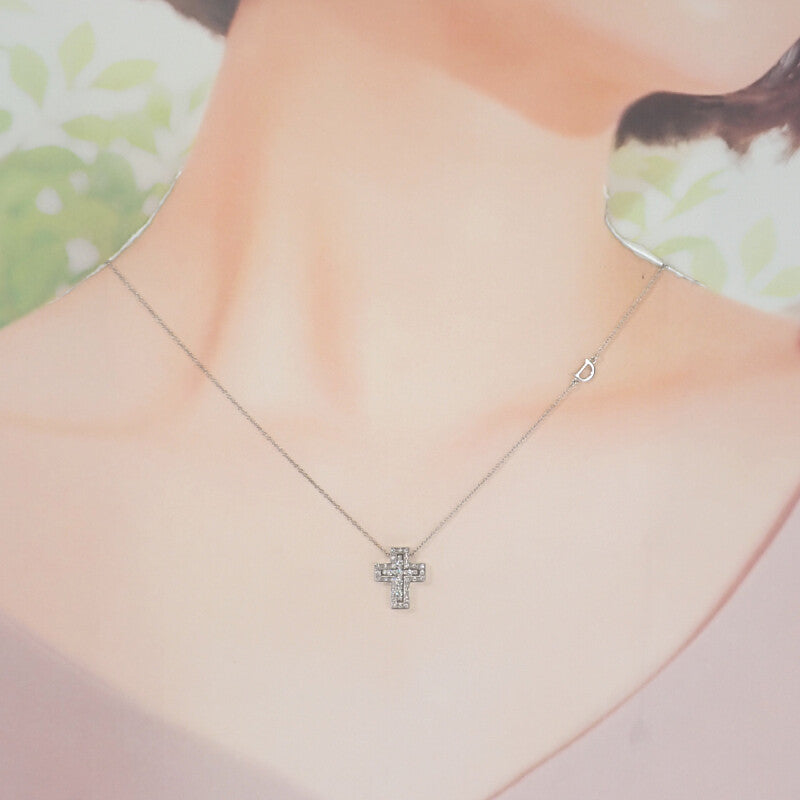 ダミアーニ Damiani ベルエポック XXS 20083507 ネックレス K18ホワイトゴールド ダイヤモンド レディース【中古】【Aランク】