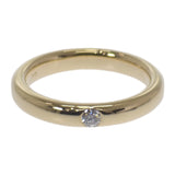 デザインジュエリー 18号 リング K18イエローゴールド ダイヤモンド レディース【中古】【Aランク】