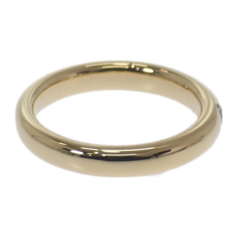 デザインジュエリー 18号 リング K18イエローゴールド ダイヤモンド レディース【中古】【Aランク】