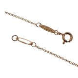 ティファニー TIFFANY&Co. バイザヤードペンダント ネックレス K18ピンクゴールド ダイヤモンド レディース【中古】【Aランク】