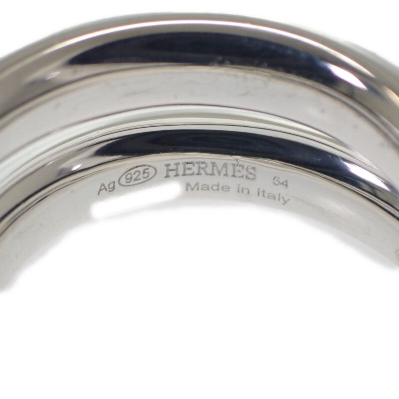新品未使用品エルメスHERMESヴェルティージュ シルバーリング54アンシェネ HERMES(エルメス) 「ヴェルティージュ」リング シルバー サイズ