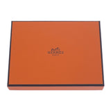 エルメス HERMES ベアンコンパクト W刻印 二つ折り財布 ヴォーエプソン ブラック ゴールド金具 レディース メンズ【中古】【Aランク】