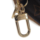 ルイヴィトン LOUIS VUITTON LVキュートモノグラム M01561 バッグチャーム モノグラムキャンバス ブラウン ゴールド金具 レディース【中古】【ABランク】